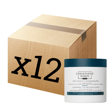 Christophe Robin Cleansing Thickening Paste for Men 250ml x 12 units - Reseller Stock
